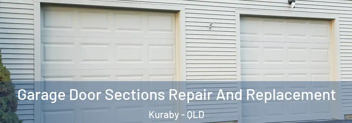 Garage Door Sections Repair And Replacement Kuraby - QLD