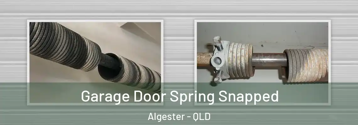  Garage Door Spring Snapped Algester - QLD