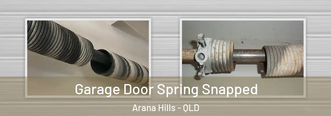 Garage Door Spring Snapped Arana Hills - QLD