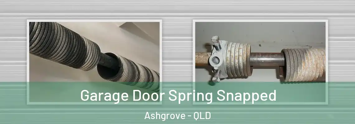Garage Door Spring Snapped Ashgrove - QLD