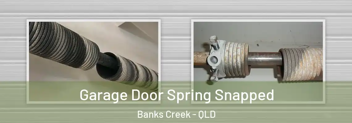 Garage Door Spring Snapped Banks Creek - QLD