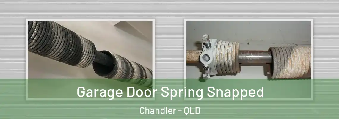 Garage Door Spring Snapped Chandler - QLD