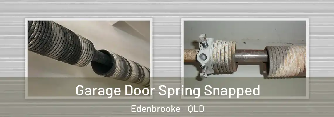  Garage Door Spring Snapped Edenbrooke - QLD