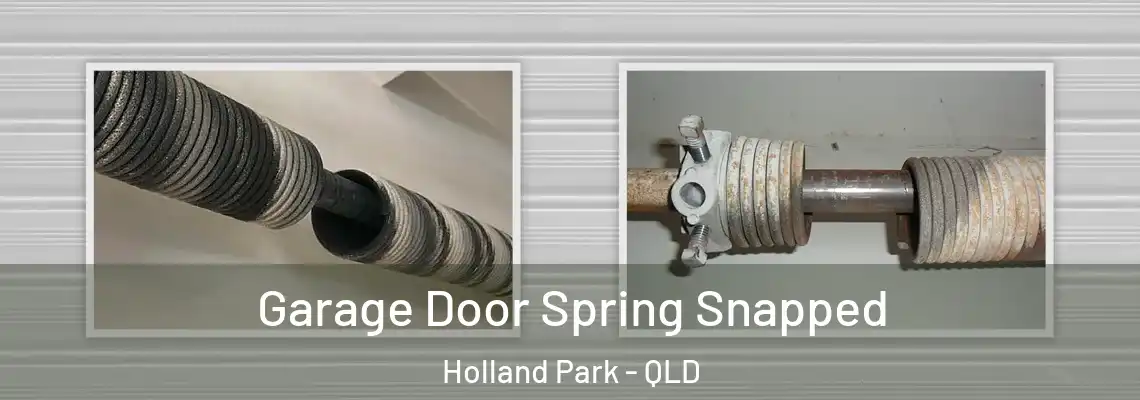 Garage Door Spring Snapped Holland Park - QLD