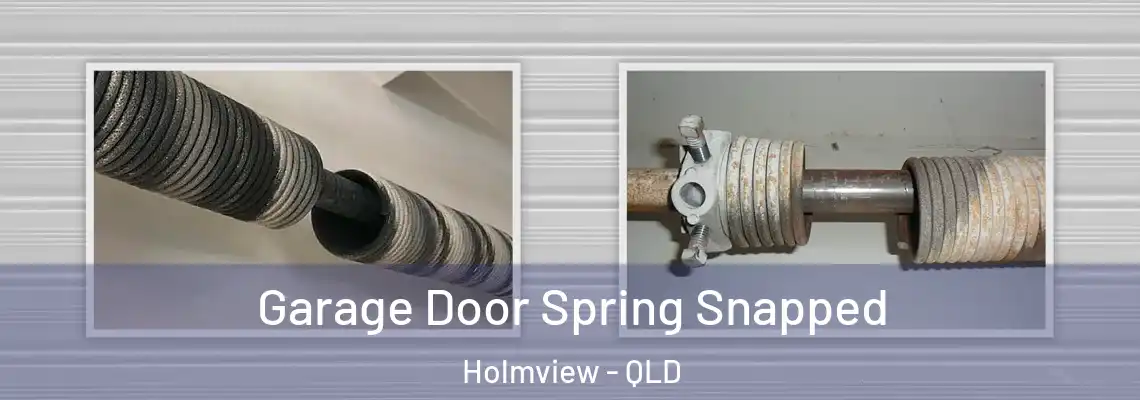  Garage Door Spring Snapped Holmview - QLD