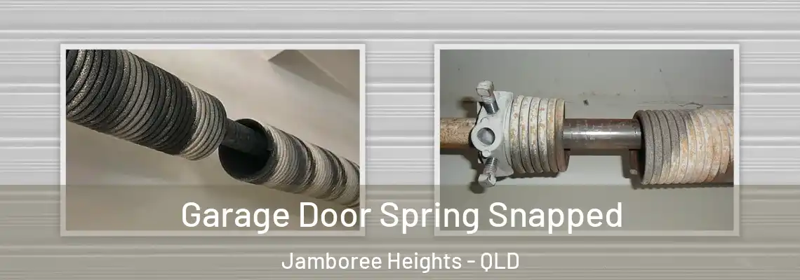 Garage Door Spring Snapped Jamboree Heights - QLD