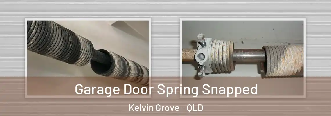  Garage Door Spring Snapped Kelvin Grove - QLD