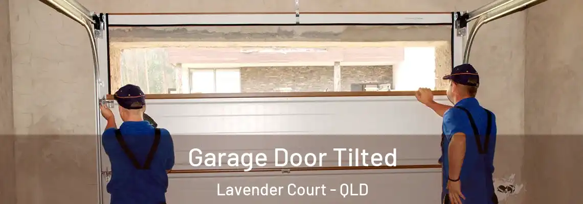  Garage Door Tilted Lavender Court - QLD