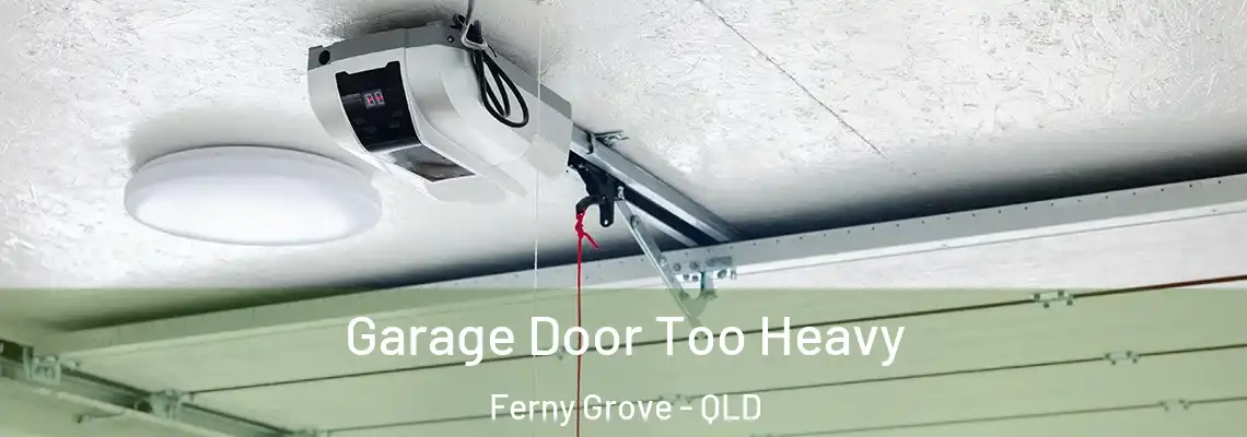 Garage Door Too Heavy Ferny Grove - QLD