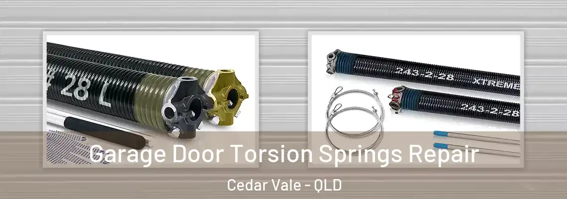  Garage Door Torsion Springs Repair Cedar Vale - QLD