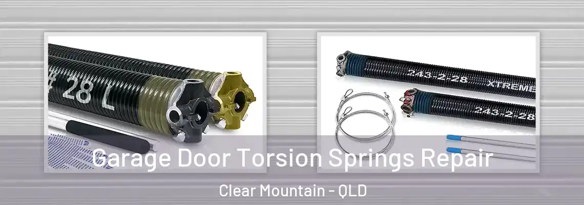 Garage Door Torsion Springs Repair Clear Mountain - QLD