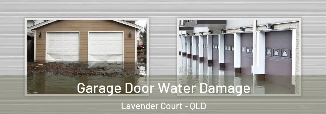  Garage Door Water Damage Lavender Court - QLD