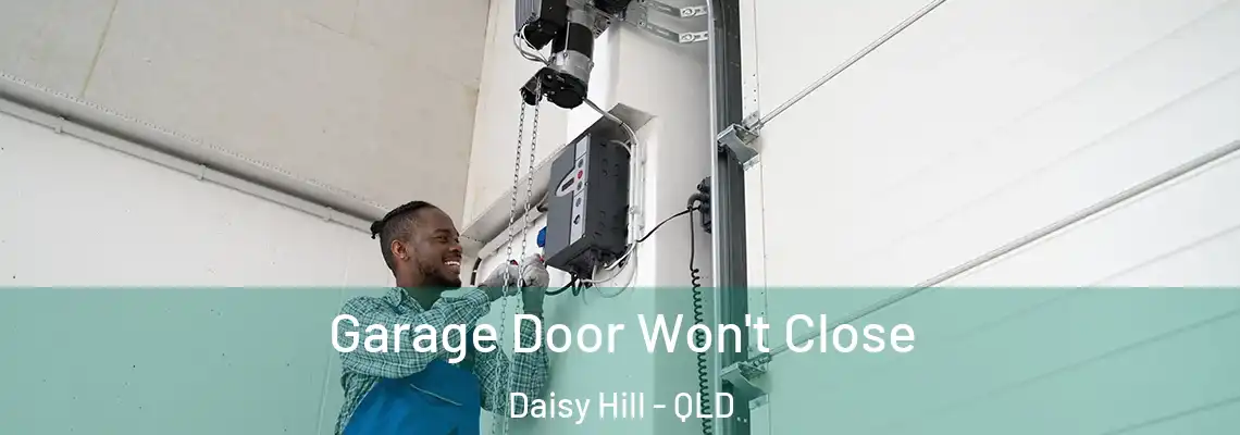 Garage Door Won't Close Daisy Hill - QLD
