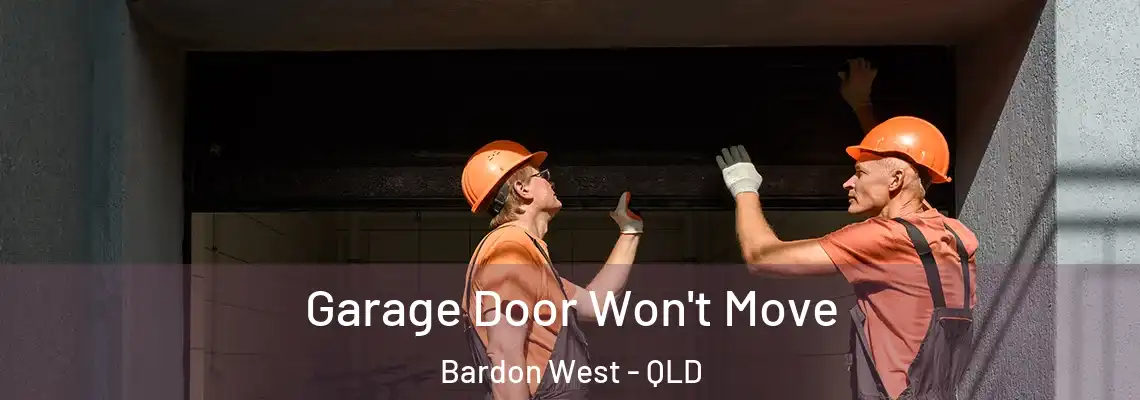  Garage Door Won't Move Bardon West - QLD