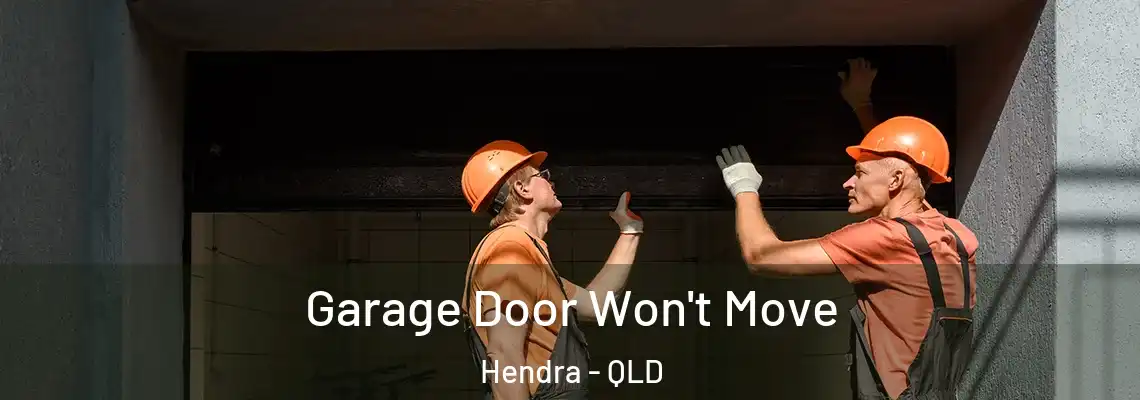  Garage Door Won't Move Hendra - QLD