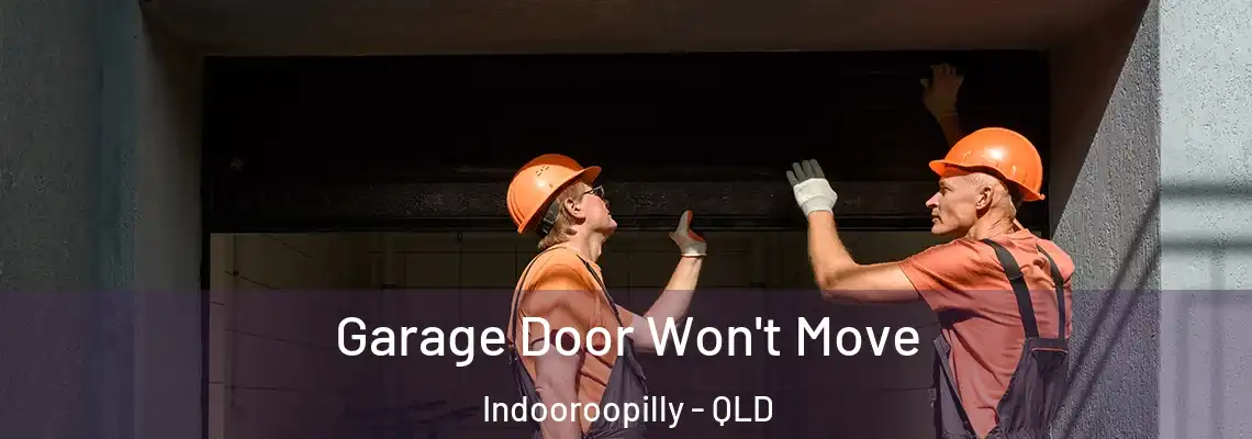 Garage Door Won't Move Indooroopilly - QLD