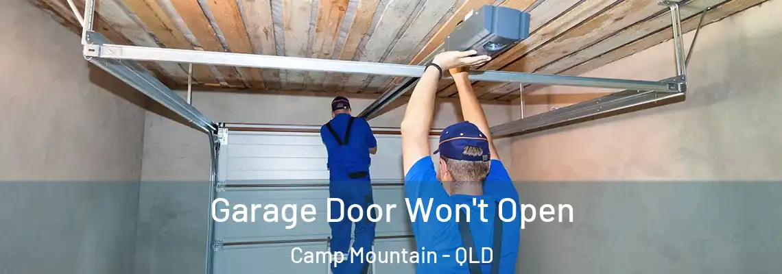 Garage Door Won't Open Camp Mountain - QLD