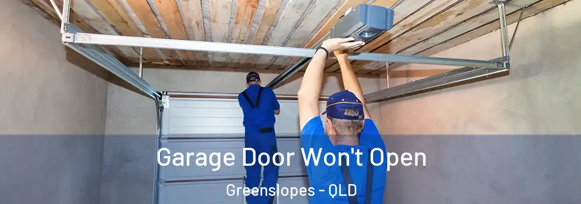 Garage Door Won't Open Greenslopes - QLD