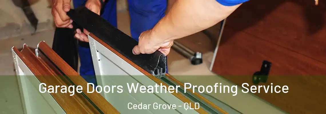  Garage Doors Weather Proofing Service Cedar Grove - QLD
