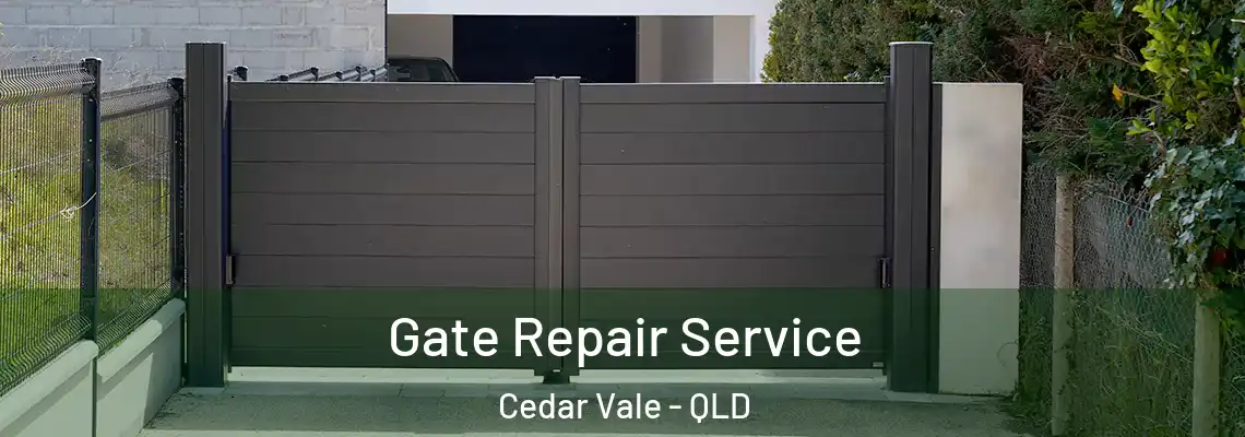  Gate Repair Service Cedar Vale - QLD