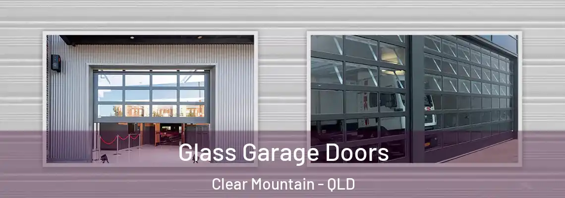 Glass Garage Doors Clear Mountain - QLD