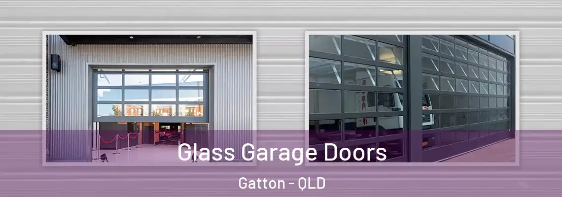  Glass Garage Doors Gatton - QLD