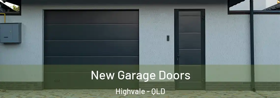 New Garage Doors Highvale - QLD