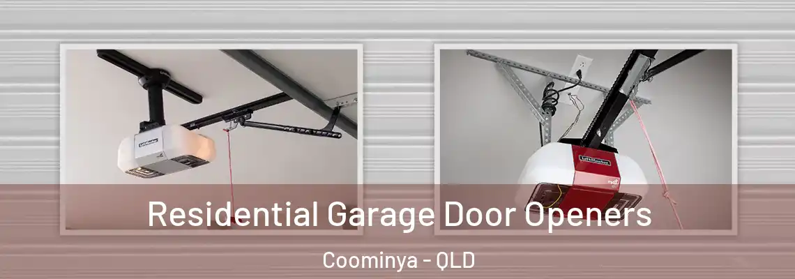 Residential Garage Door Openers Coominya - QLD