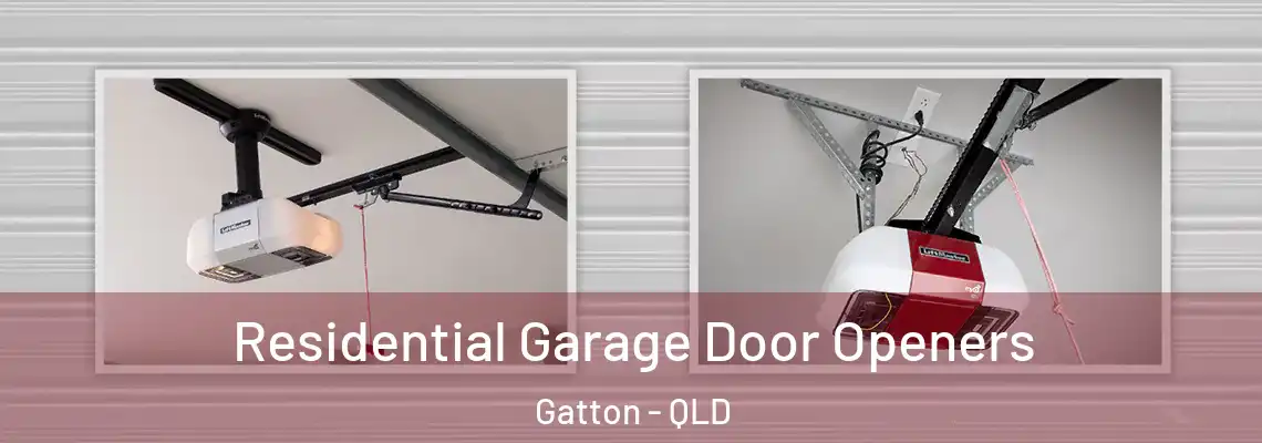 Residential Garage Door Openers Gatton - QLD