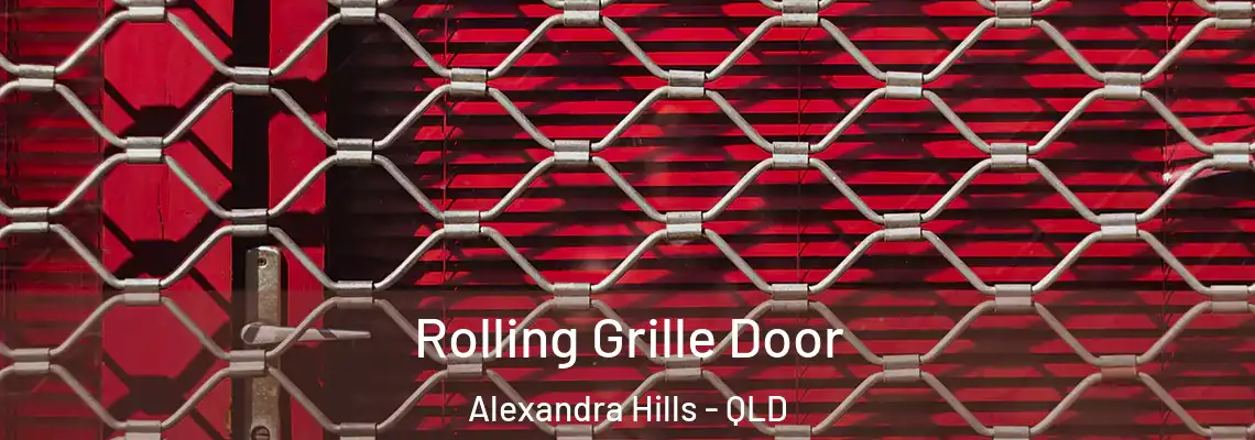 Rolling Grille Door Alexandra Hills - QLD