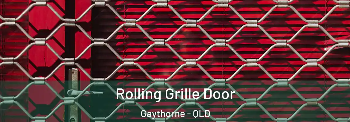  Rolling Grille Door Gaythorne - QLD